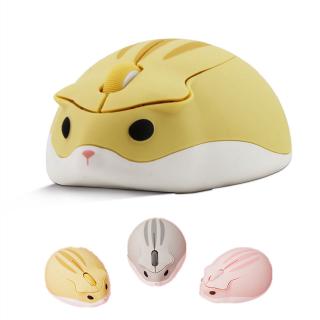 Chuột quang không dây 2.4g 1200dpi hình chuột hamster dễ thương