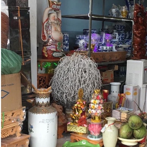 Hương Bài Đậu Tàn Trắng - Hương Nhang Cao Cấp Thơm Ngát Tự Nhiên - Nhang Sạch Chính Hãng An Toàn 80 nén Hiệu Tiến Đạt