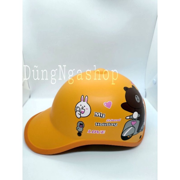 Mũ bảo hiểm lưỡi trai thời trang Trí Liễu chính hãng