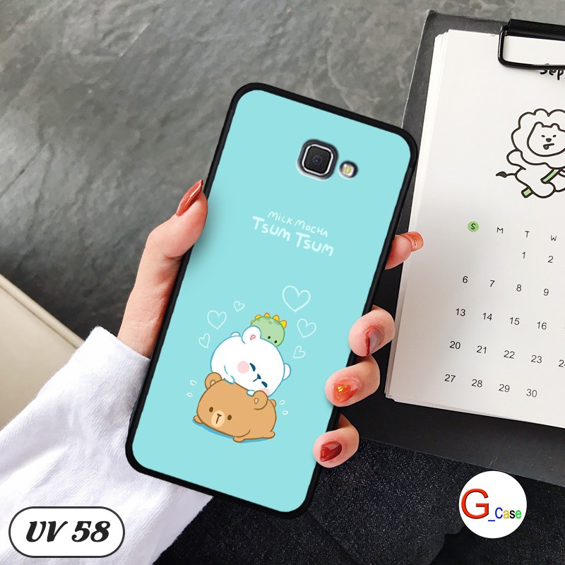 Ốp điện thoại Samsung Galaxy J7 Prime - lưng nhám viền dẻo | BigBuy360 - bigbuy360.vn