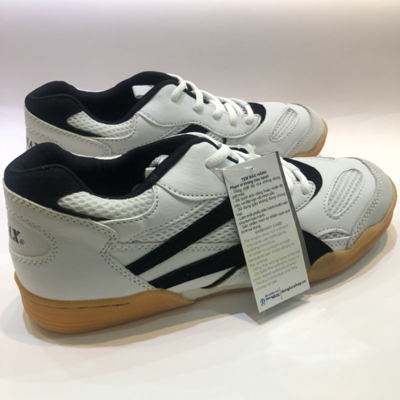 Giày Cầu Lông đế kép Nam Nữ Động Lực Promax Trắng