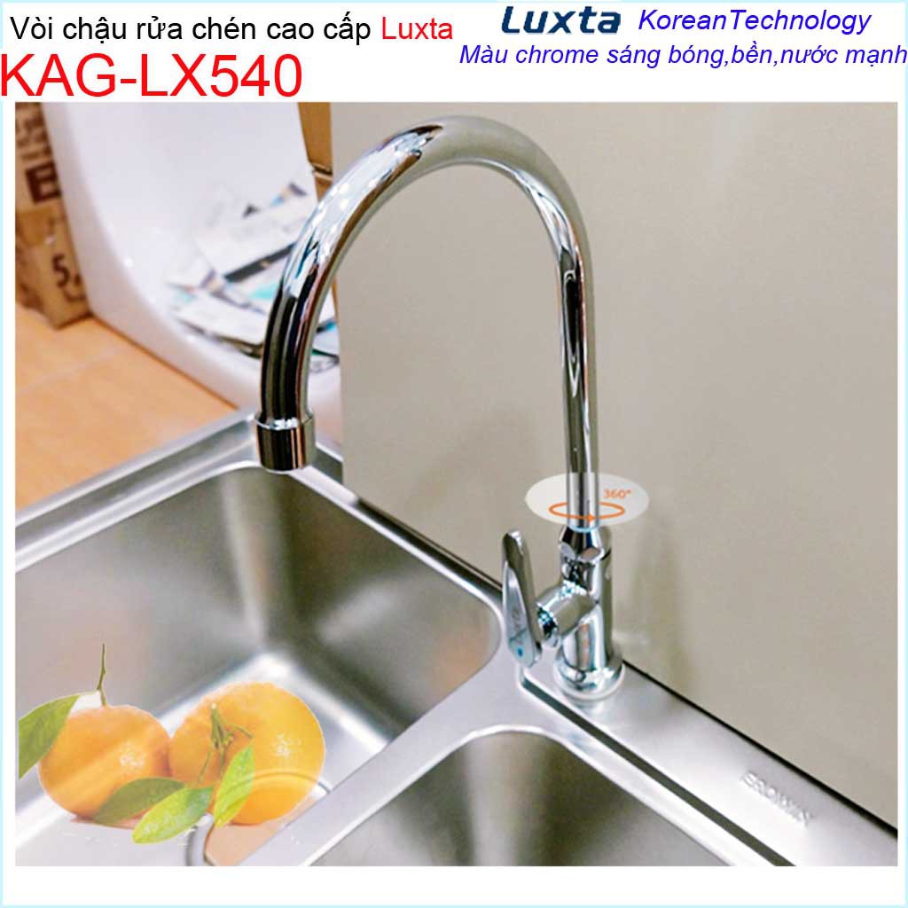 Vòi bếp lạnh Luxta, Vòi chậu rửa chén bát lạnh KAG-LX540