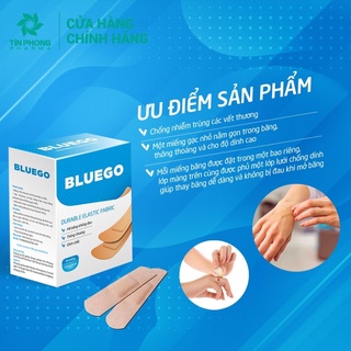 Băng gạc y tế, bluego hộp 30 miếng giúp chăm sóc bảo vệ vết thương - ảnh sản phẩm 2