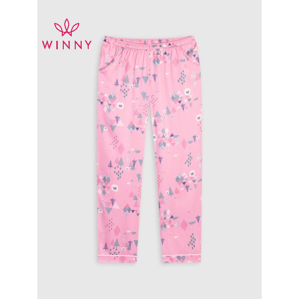 Bộ đồ mặc nhà lụa nữ Winny 1MNSA21561D