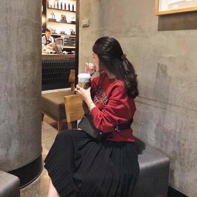 CHÂN VÁY XẾP LY DÁNG DÀI(ẢNH THẬT) | BigBuy360 - bigbuy360.vn