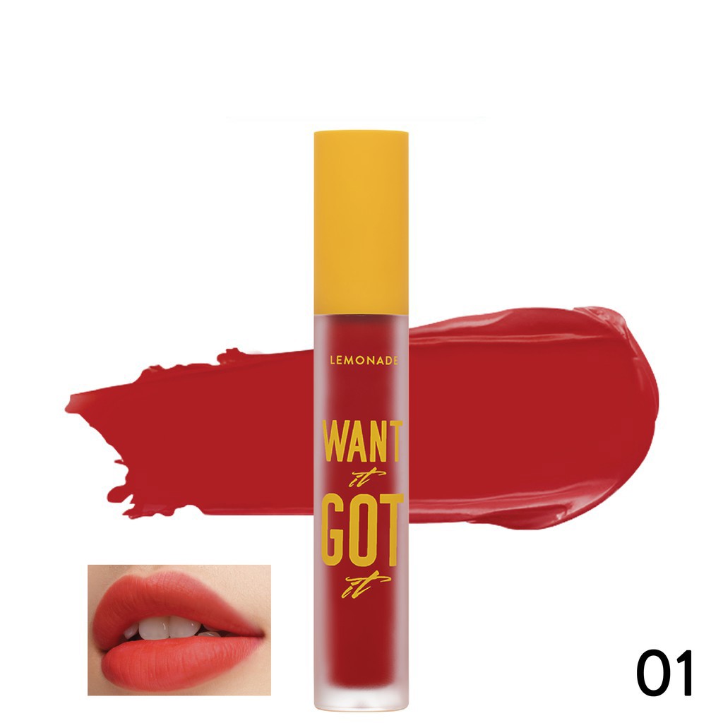 Son Kem Lì Nhẹ Môi Lemonade Want It Got It Lipcream 5g | Thế Giới Skin Care