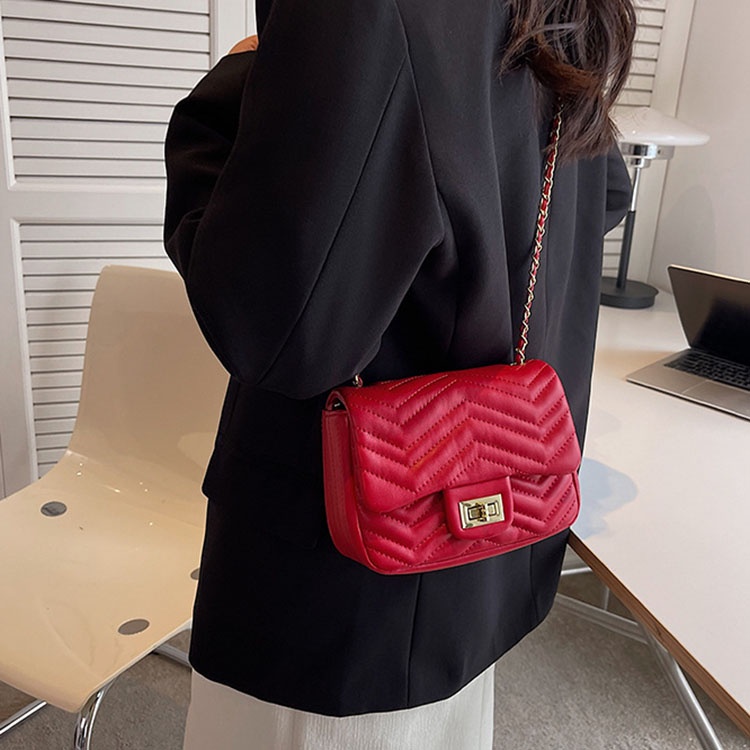 Ielgy Túi Đeo Chéo Hình Vuông Nhỏ Tinh Tế Phong Cách Phổ Biến Cho Nữ