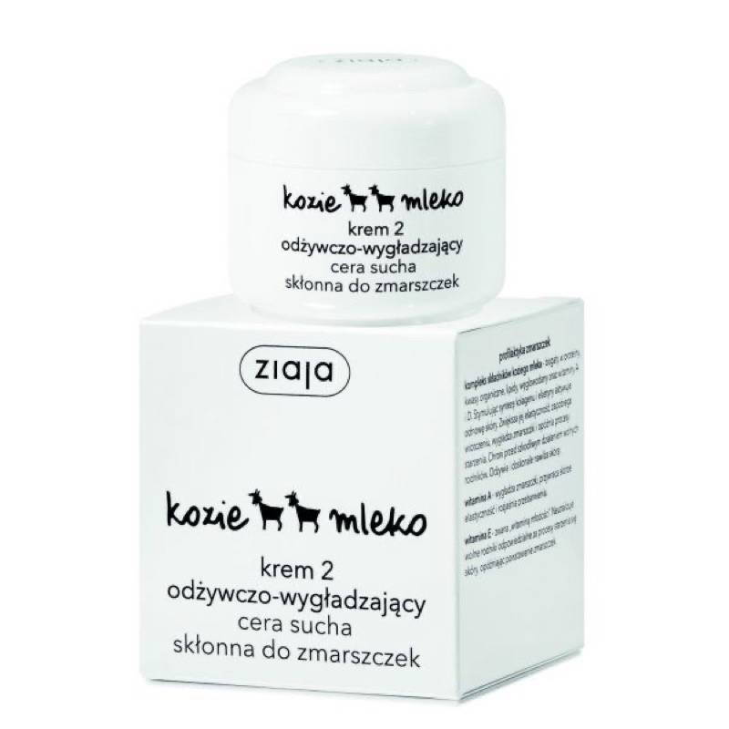 Kem Dưỡng Trắng Da Sữa Dê Ziaja Kozie Mleko 50ml nội địa balan