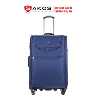Vali vải du lịch SAKOS CHAMPION 7 (Size Đại 78 cm / 29 inch TSA)