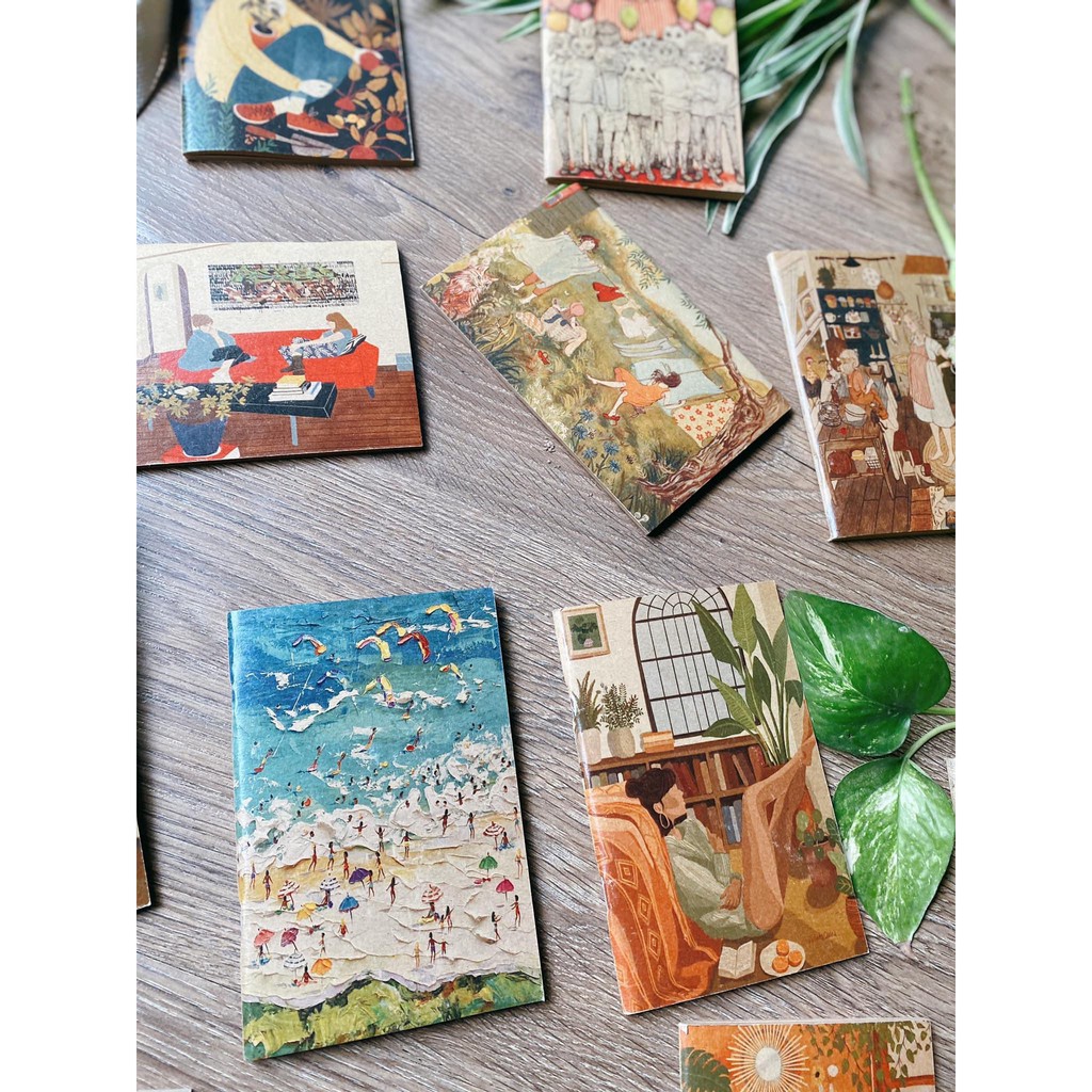 Sổ Postcard Mini Art Work