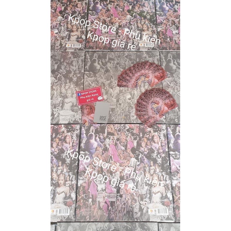 Đĩa Than Blackpink Rosé Vinyl Lp limited nguyên seal