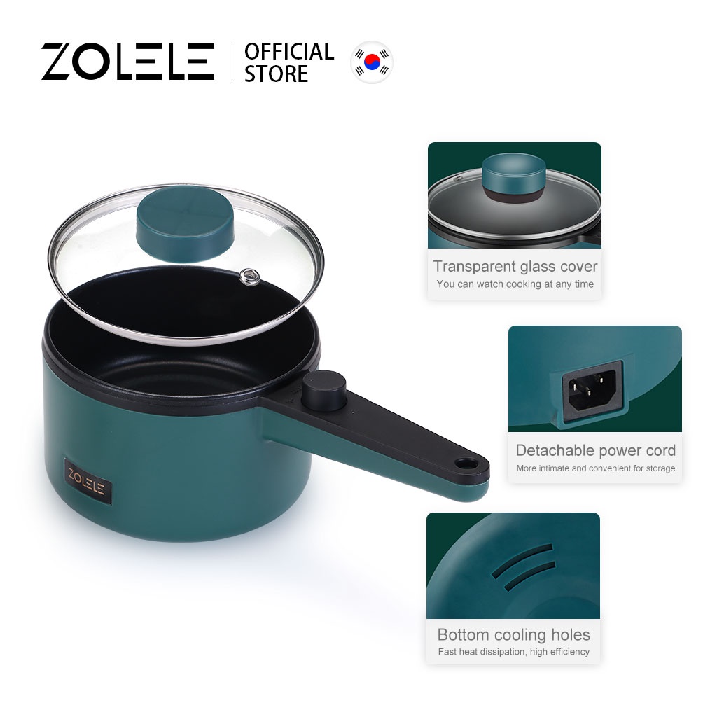 Nồi nấu đa năng  ZC001 ZOLELE 1.2L -dung tích 1.2 L
