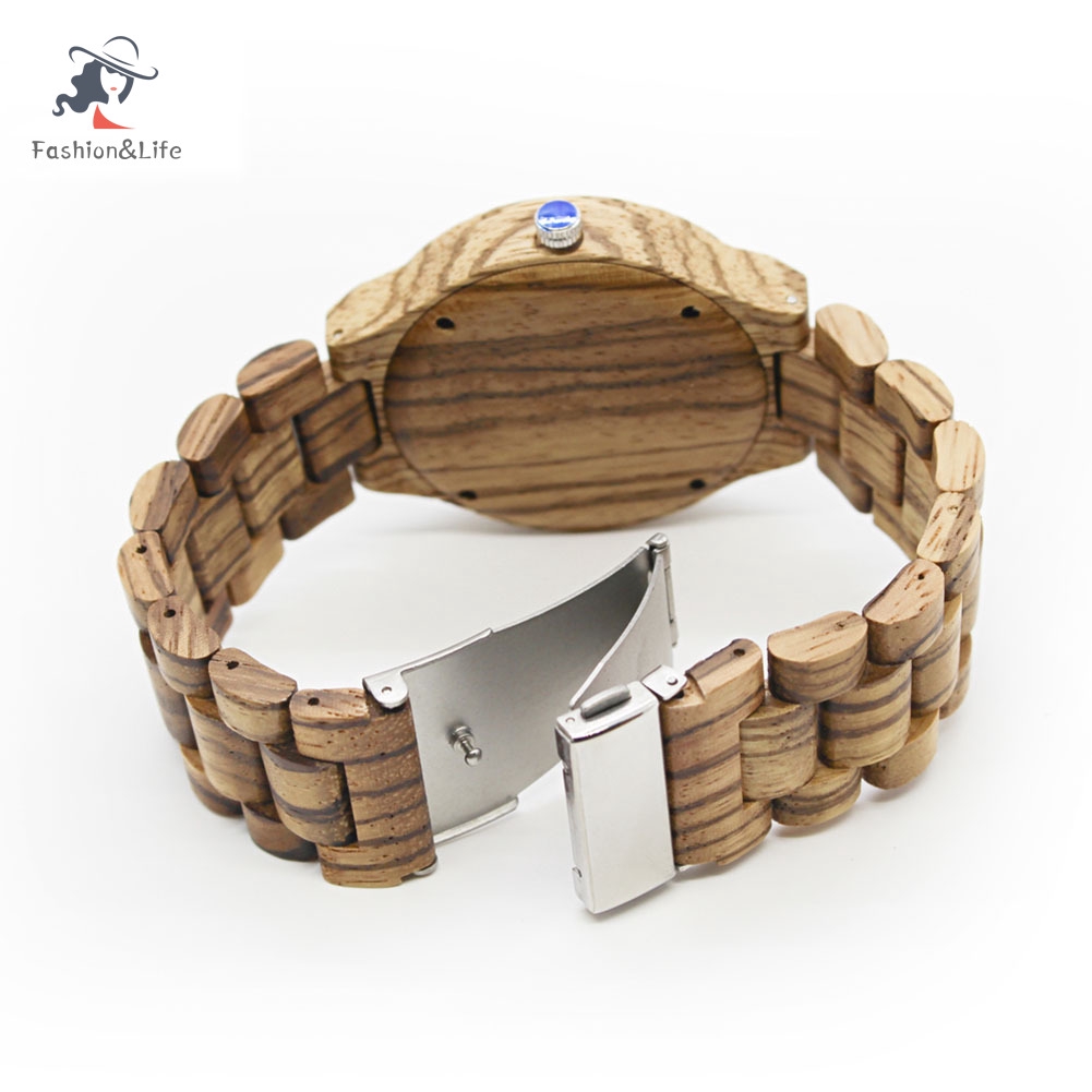 Đồng Hồ Đeo Tay Bằng Gỗ Tre Cho Nam Và Nữ