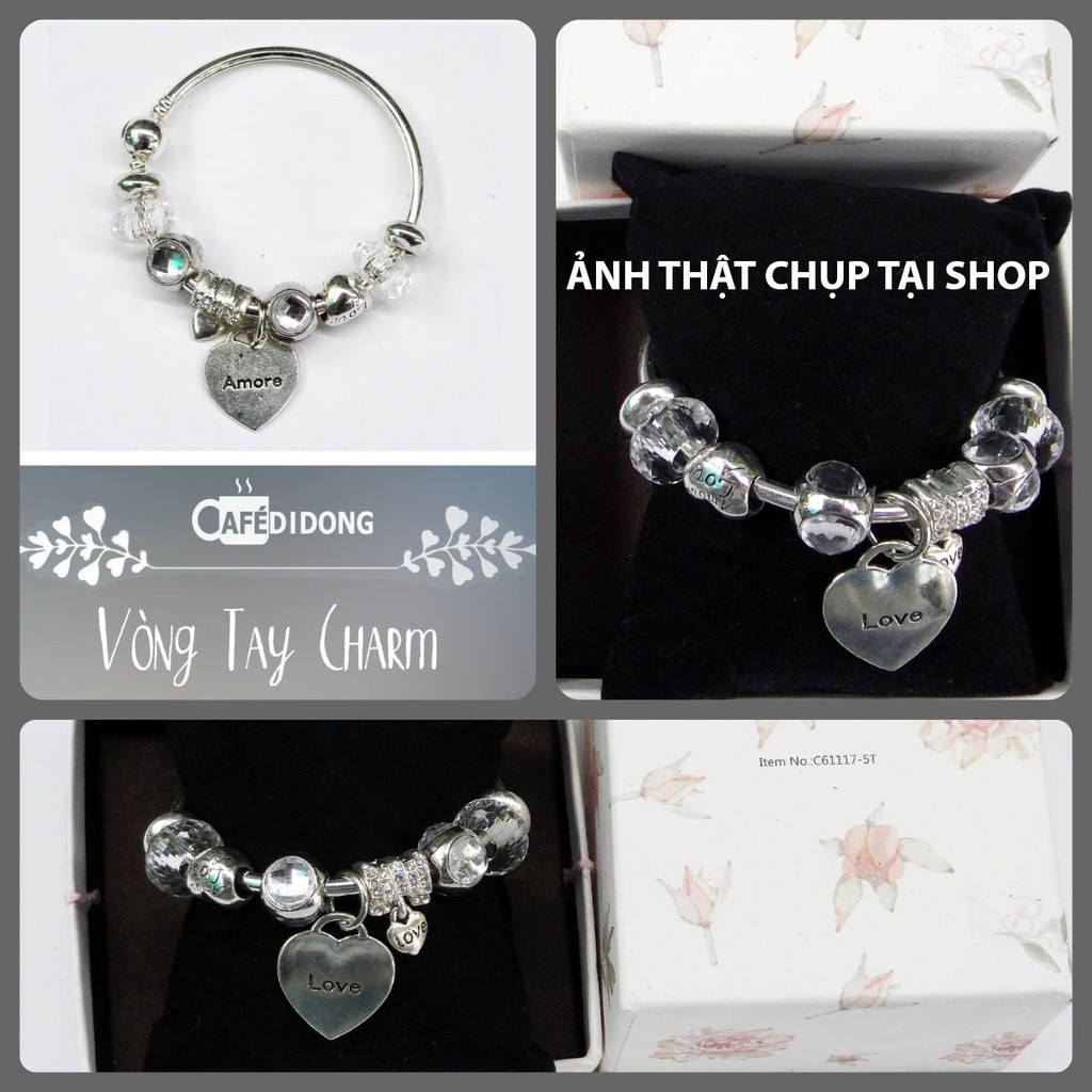 VÒNG TAY CHARM BẠC M07