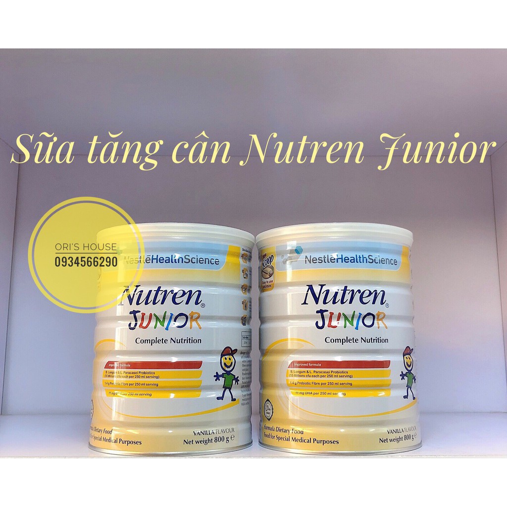 Sữa béo Nutren Junior 800g - Thụy Sĩ thumbnail