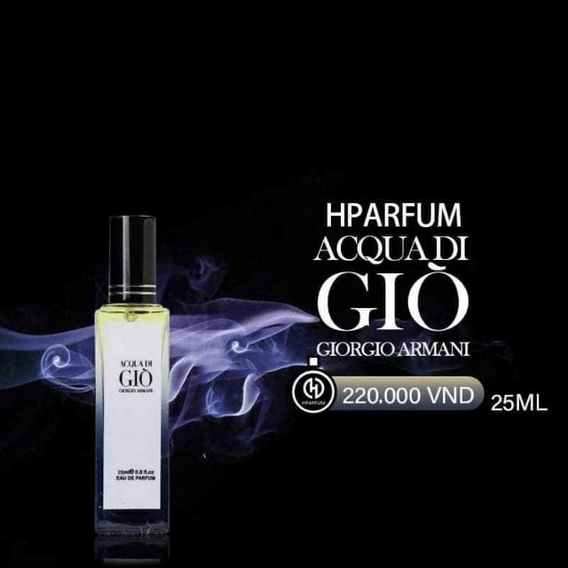 ACQUA DI GIÒ Tinh Dầu Thơm Hparfum Dạng Xịt 25ml | BigBuy360 - bigbuy360.vn