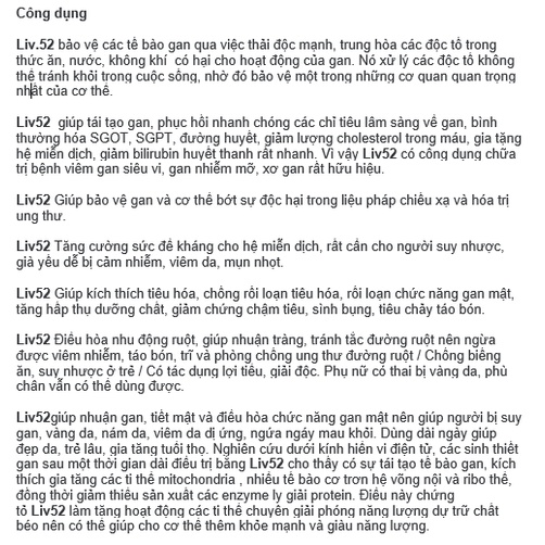 Himalaya Liv.52 hỗ trợ thải độc gan - Hindi.store Liv52