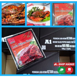 Nước Sốt Cua Tiêu Đen Hiệu A1 Malaysia 100gr