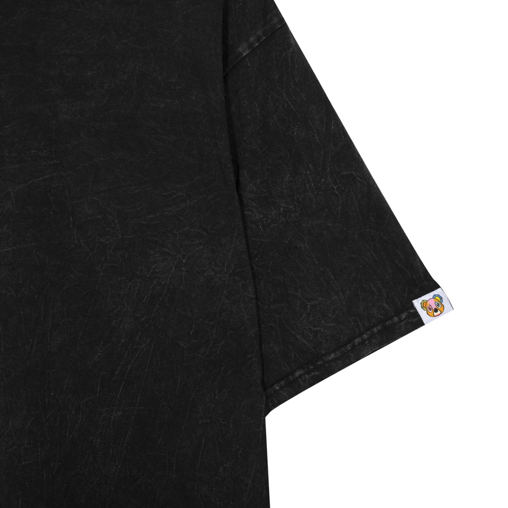 Áo Thun Phông Wash Xám Unisex SGES Signature Saigonese Họa Tiết Nam Nữ | BigBuy360 - bigbuy360.vn