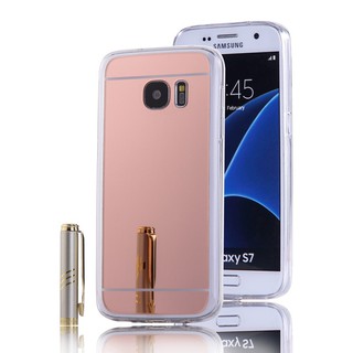 For [ Samsung S7 / G930 ] Mirror Soft TPU Silicone Back Phone Case