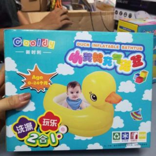 CHẬU TẮM PHAO VỊT VÀNG CHO BÉ