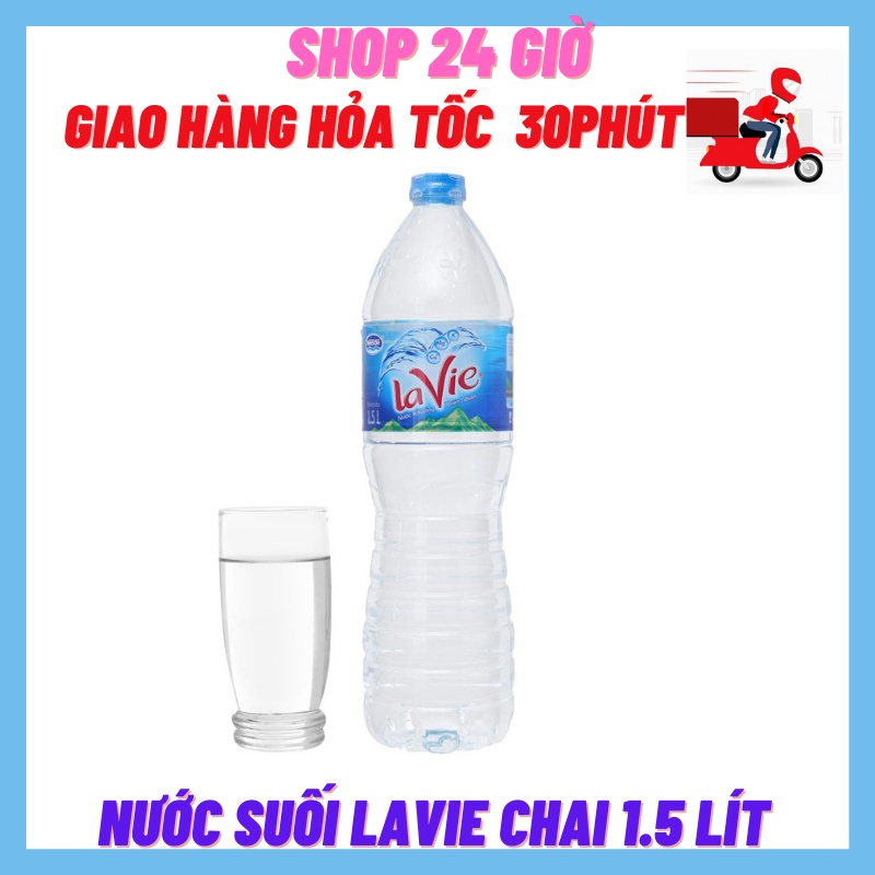 Nước Suối Lavie Chai 1.5 Lít