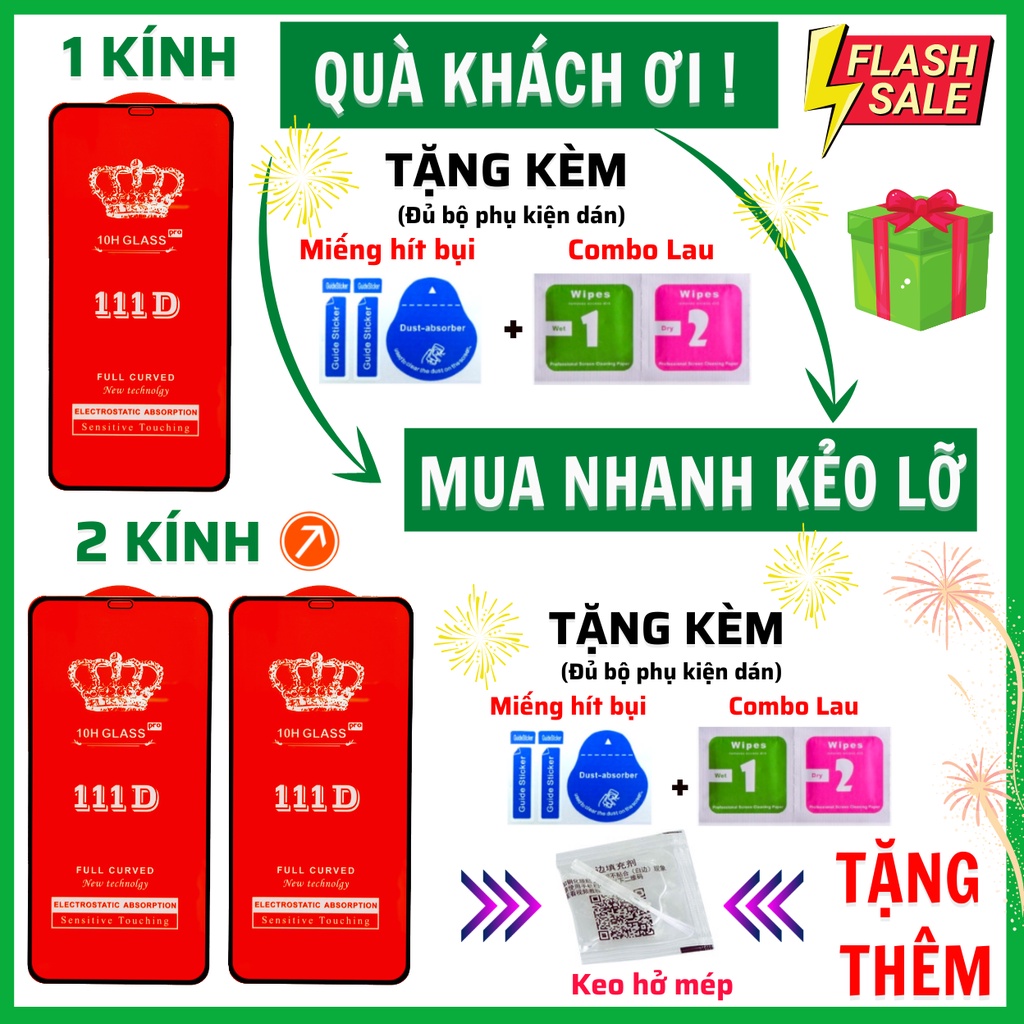 Kính cường lực iphone 11/ XR - Dán Full màn hình 111D và Trong suốt - Độ cứng 10H - Bảo vệ điện thoại chống bể màn hình.