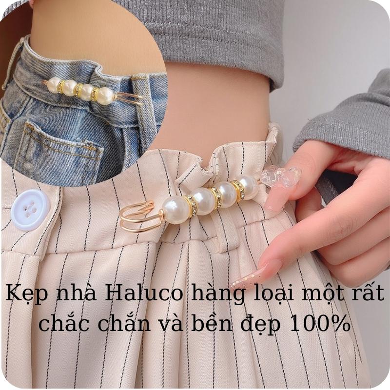 Kẹp điều chỉnh cố định lưng quần phong cách thời trang Hàn Quốc Haluco.accessories KDC01
