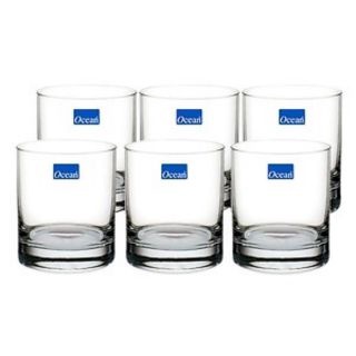 Bộ 6 cốc thủy tinh lùn new york ocean – b07807 – 205ml