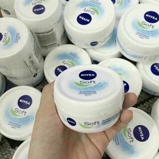 Kem dưỡng ẩm Nivea Soft 375ml nội địa Đức