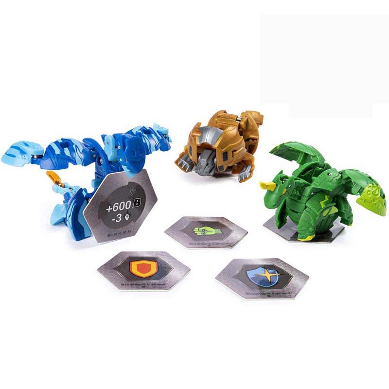 Bộ đồ chơi trứng nổ lõi từ và thẻ nhân vật Bakugan Vestroia Gundalian Invaders Neo Dragonoid 2019 cho trẻ em