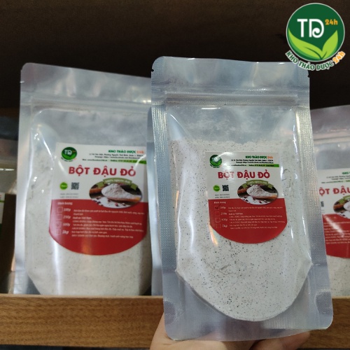 Bột Đậu Đỏ Nguyên Chất dùng đắp mặt nạ ngăn ngừa mụn, dưỡng da trắng mịn - 100g
