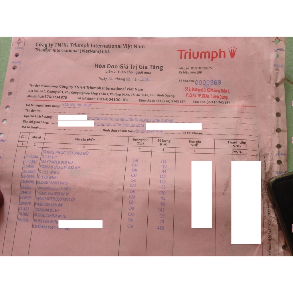 Áo lót Triumph Diva 179 whp