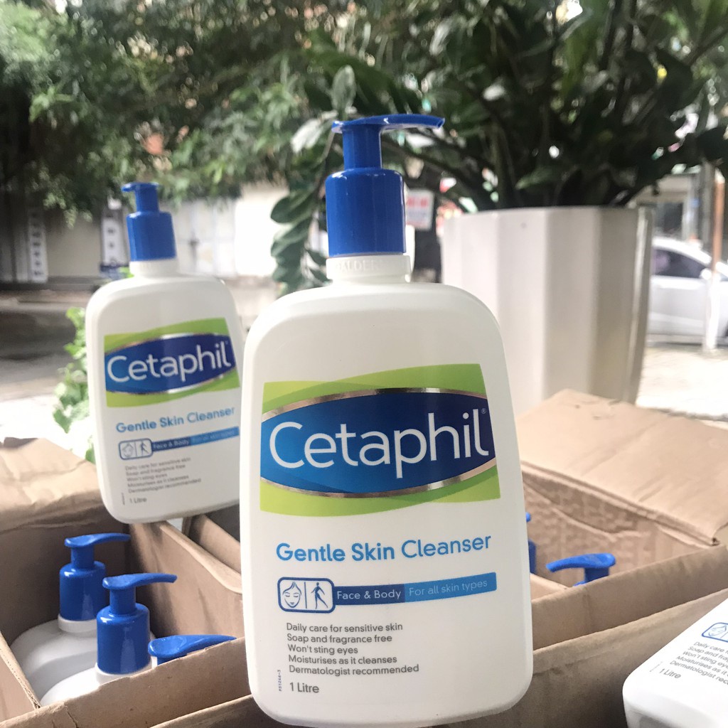 Sữa rửa mặt Cetaphil Gentle Skin Cleanser 473ml kiểm soát chất nhờn tốt cho mọi loại da
