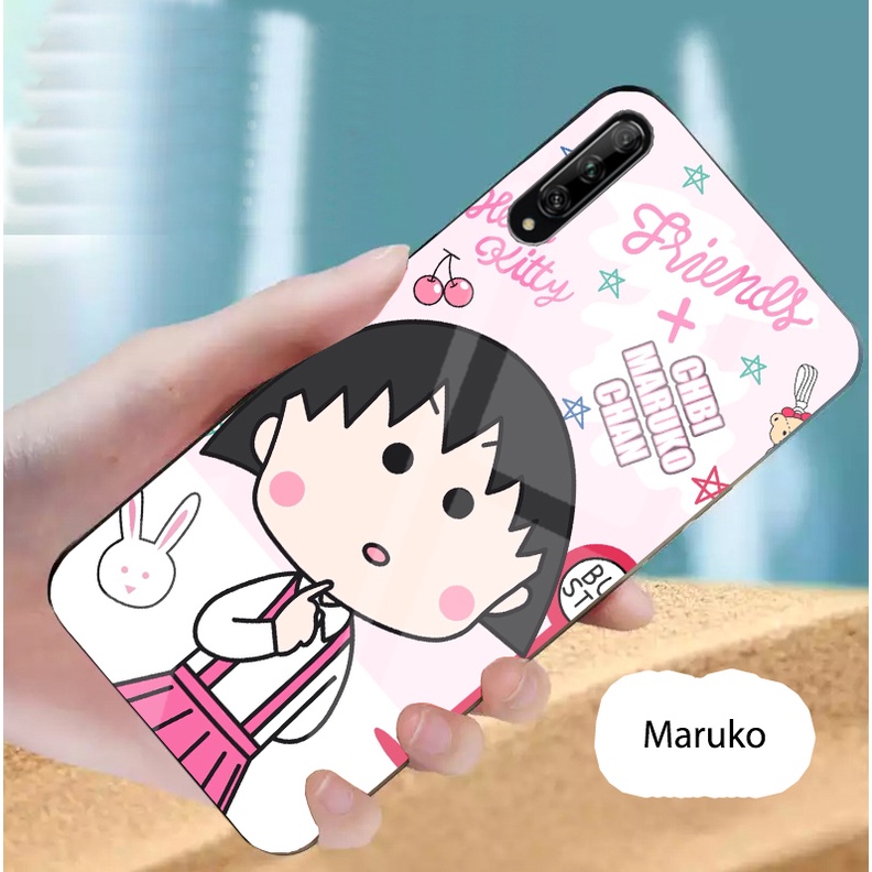 Ốp Huawei Y9s mặt kính gương bóng