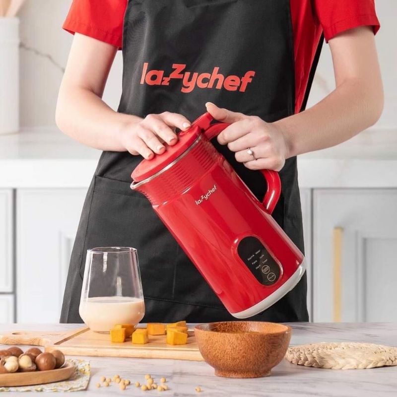 Máy xay nấu đa năng 5 in 1,làm sữa hạt, xay sinh tố, xay hạt, nấu cháo, máy đun nước Lazy Chef