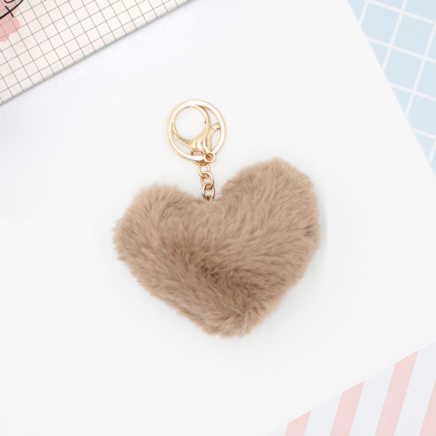 Đồ Chơi CLEVERHIPPO Móc Khóa Pom Pom - Sweet Hearts POMPOM/KCP2406 - Giao hàng ngẫu nhiên