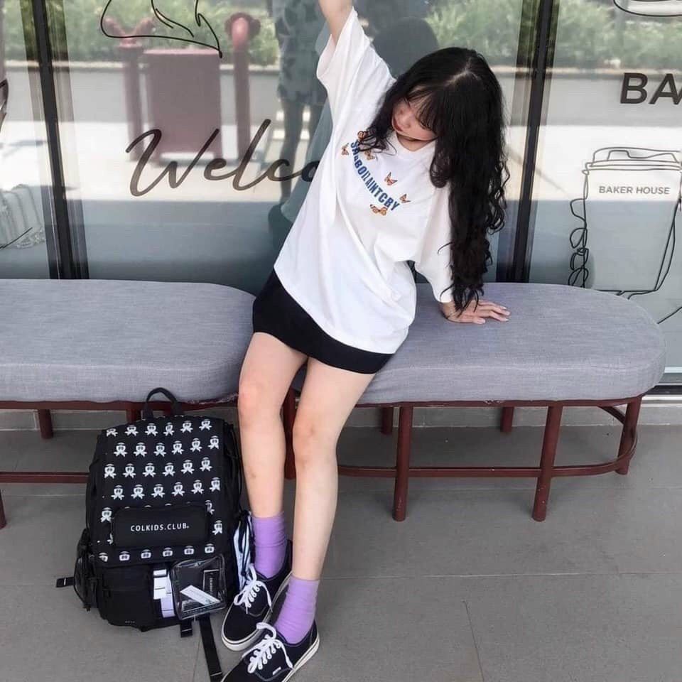 Balo Kaki Phản Quang in Hình Bạch Tuộc Siêu Xinh - Balo Thời Trang