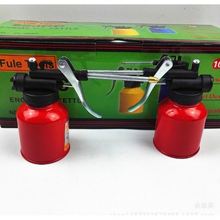 Combo 2 bình châm nhớt kim loại cho máy móc cơ khí