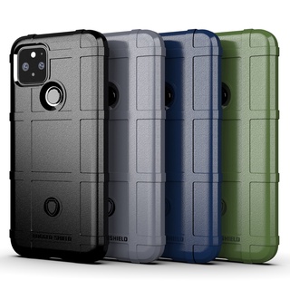 Dành Cho Google Pixel 5 4a 5a 5G Pixel 4 3A 3 XL Lai Chống Sốc Lá Chắn Mềm Giáp Bảo Vệ Vỏ Điện Thoại