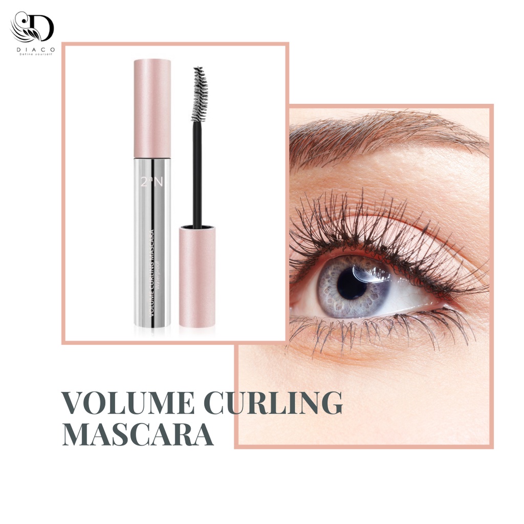 2aN VOLUME CURLING MASCARA - MASCARA GIÚP LÀM CONG VÀ GIỮ DÁNG MI