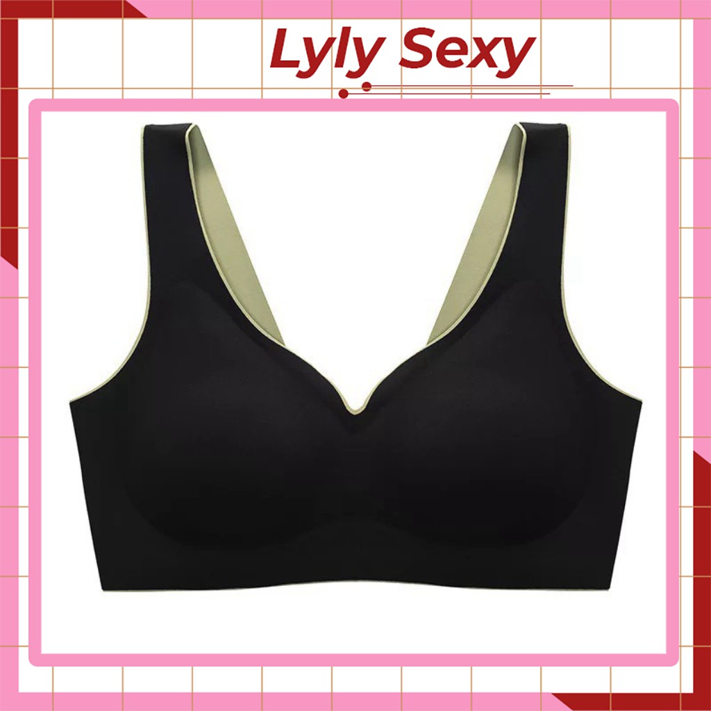 Áo lót nữ cổ tim Lyly Br21 áo ngực bra tập gym mềm mịn co giãn có đủ size | WebRaoVat - webraovat.net.vn