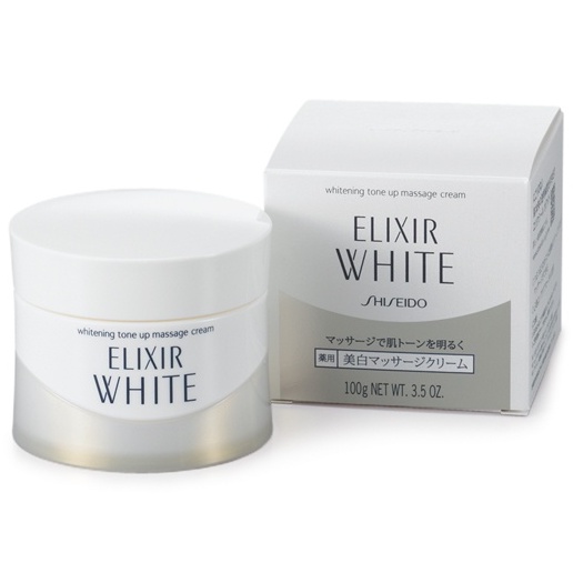 Kem Massage Trắng da, Chống Lão Hóa Shiseido Whitening Tone Up Massage Cream 100g - Nhật Bản