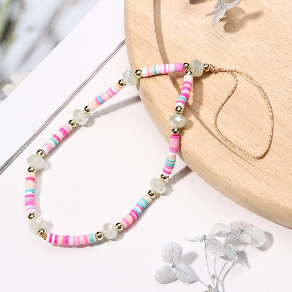 MYRONGVN Dây Treo Điện Thoại Bằng Acrylic Nhiều Màu Thời Trang