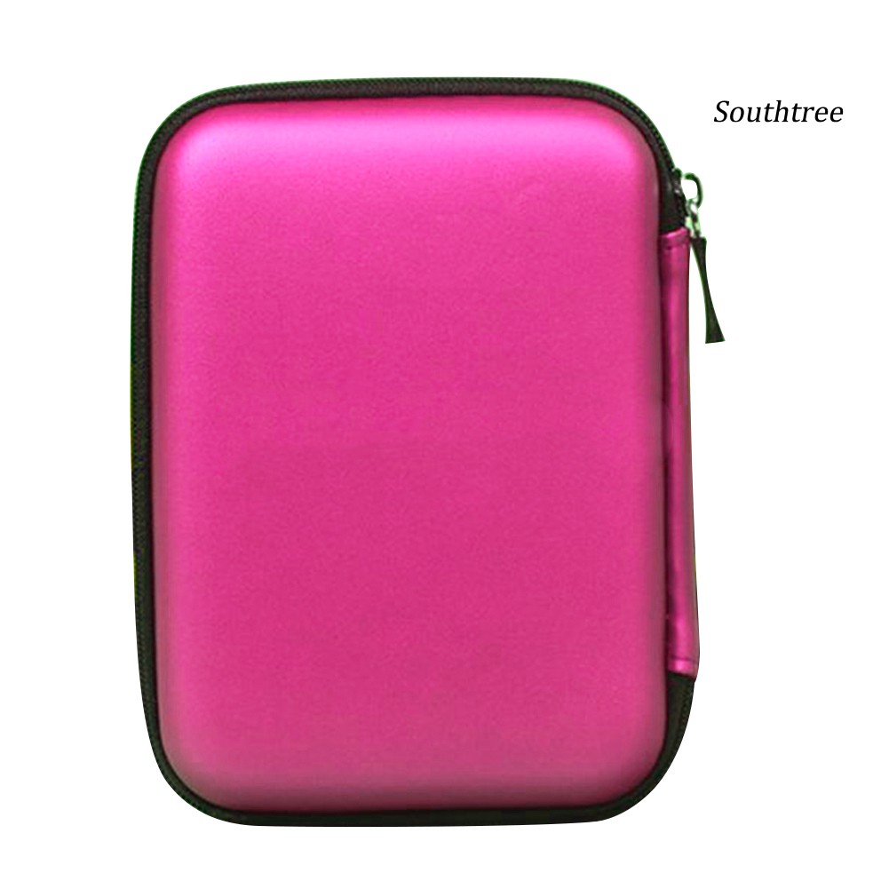 【Ready stock】2.5 Inch External USB Hard Drive Disk Carry Case Cover Pouch Bag for SSD HDD