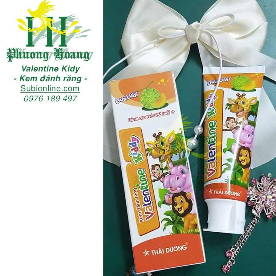 KEM ĐÁNH RĂNG TRẺ EM VALENTINE KIDDY
