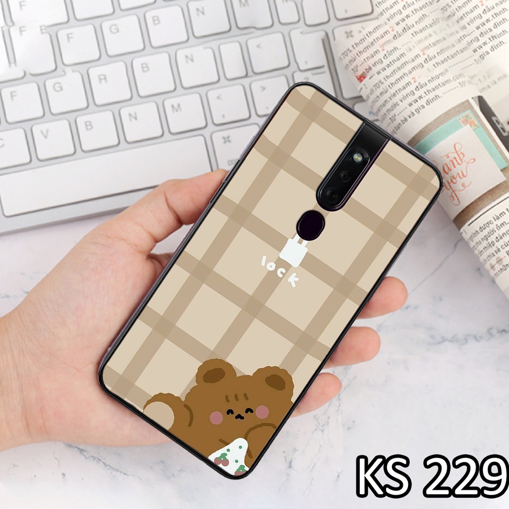 [FreeShip ExTra] Ốp lưng Oppo F9 - Oppo F11 - Oppo F11 Pro - Ốp điện thoại Oppo in hình gấu dễ thương