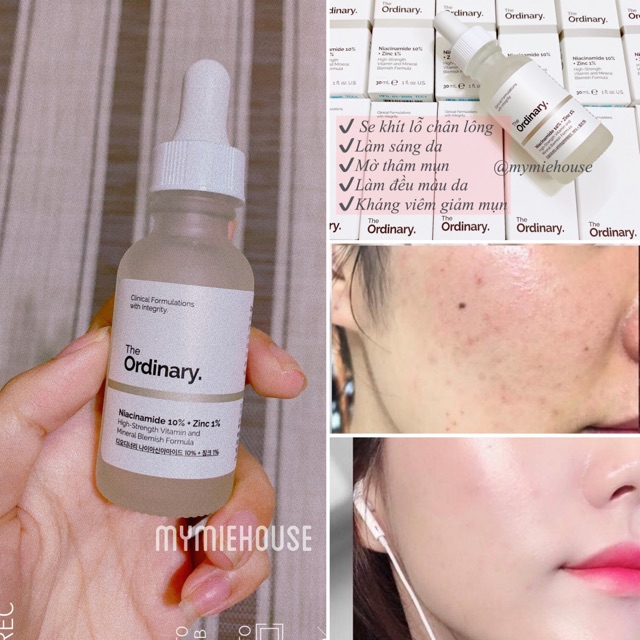 SERUM THE ORDINARY NIACINAMIDE 10% + ZINC 1% | BigBuy360 - bigbuy360.vn