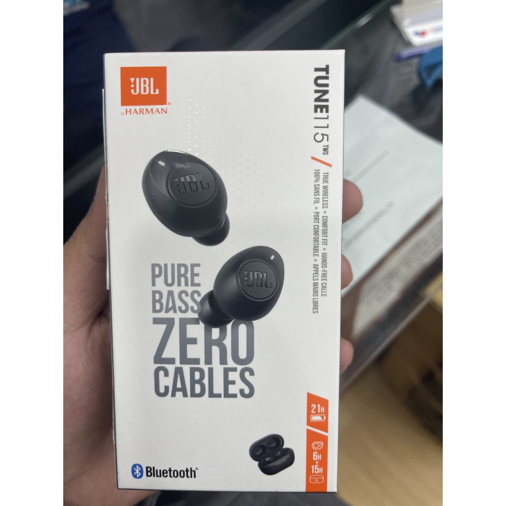 Tai Nghe Bluetooth JBL Tune 115 TWS - Hàng Chính Hãng 12th