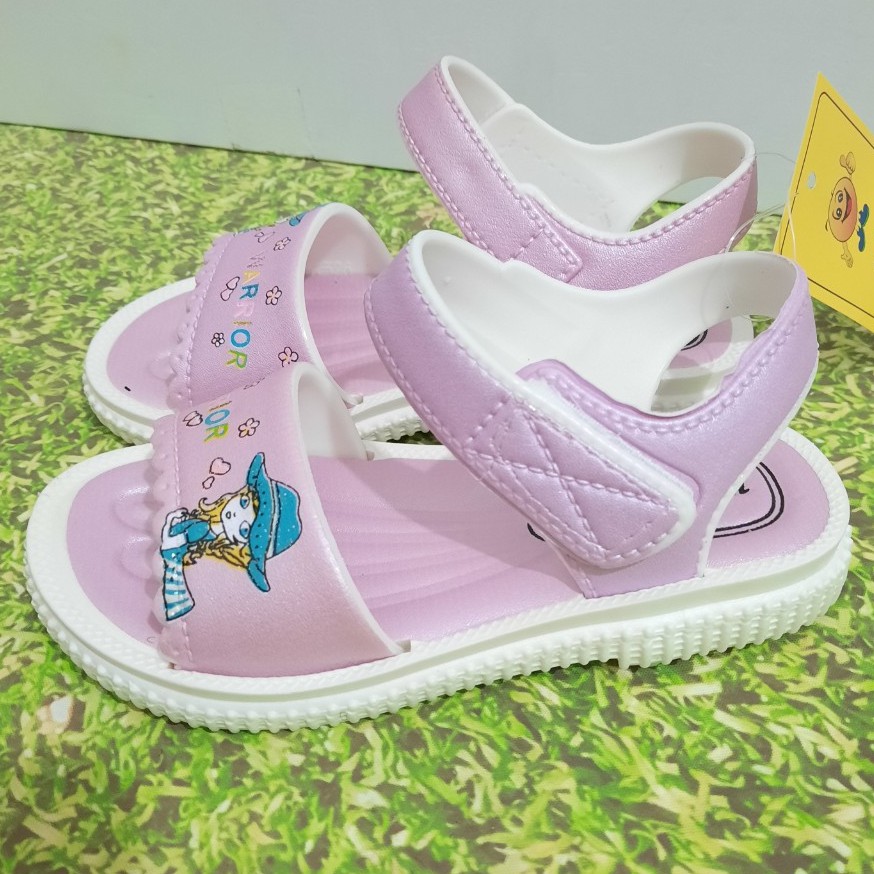 DÉP SANDAL ĐẾ CAO SU SIÊU ÊM BÉ GÁI